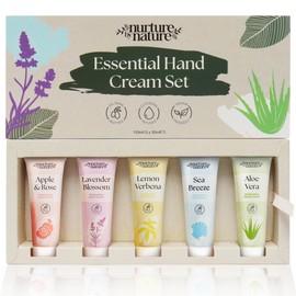 Nurture by Nature Botanicals- Loción para manos para mujeres enriquecida con manteca de karité, glicerina y extractos naturales. Nuestro set de...    