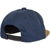 Reell Suede Snapback Cap, navy