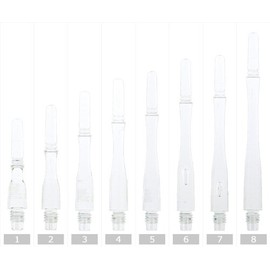 Cosmodarts Fit Shaft Gear Shaft Hybrid Spin Clear 3