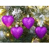 Christmas Concepts® Pack of 8 - 60mm Heart Shaped Christmas