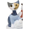 Rosina Wachtmeister Goebel Bella Pupazzo di Nev Cat with Snowman