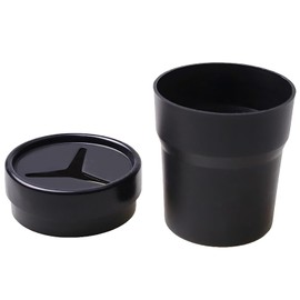 Boutihao Münzhalter für Auto, Autositz-Organizer, Universeller Kleingeldhalter für Auto, Münzbox-Halterung, Münzhalter mit hoher Kapazität, Kompatibel mit den meisten Auto-Becherhalter