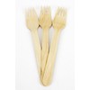 Wooden Cutlery Fork - 100 Pack