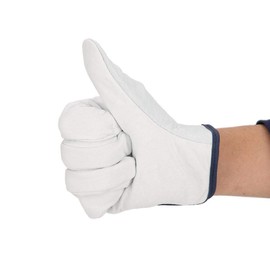 Welding Gloves, Super Soft Fire Resistant Grain Sheepskin Gloves TIG Work Gloves