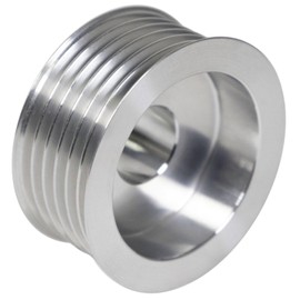 Ls 10% Underdrive Billet Alternator Pulley + Trucksuv 1999-2013 for Chevy for Camaro 1998-2002,for Pontiac for Firebird 1998-2002 for GTO 2004-2006 2.030" Item Diameter Unfinished