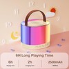 JYX Mini Karaoke Machine for Kids Adults, Portable Bluetooth Speaker