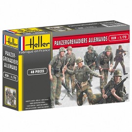 Heller 49606 Figures Armoured Grenadiers Allemands