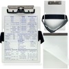 Pilot Kneeboard Aviation Metal Clipboard, Aluminum Clip Board w/Writing Notepad,