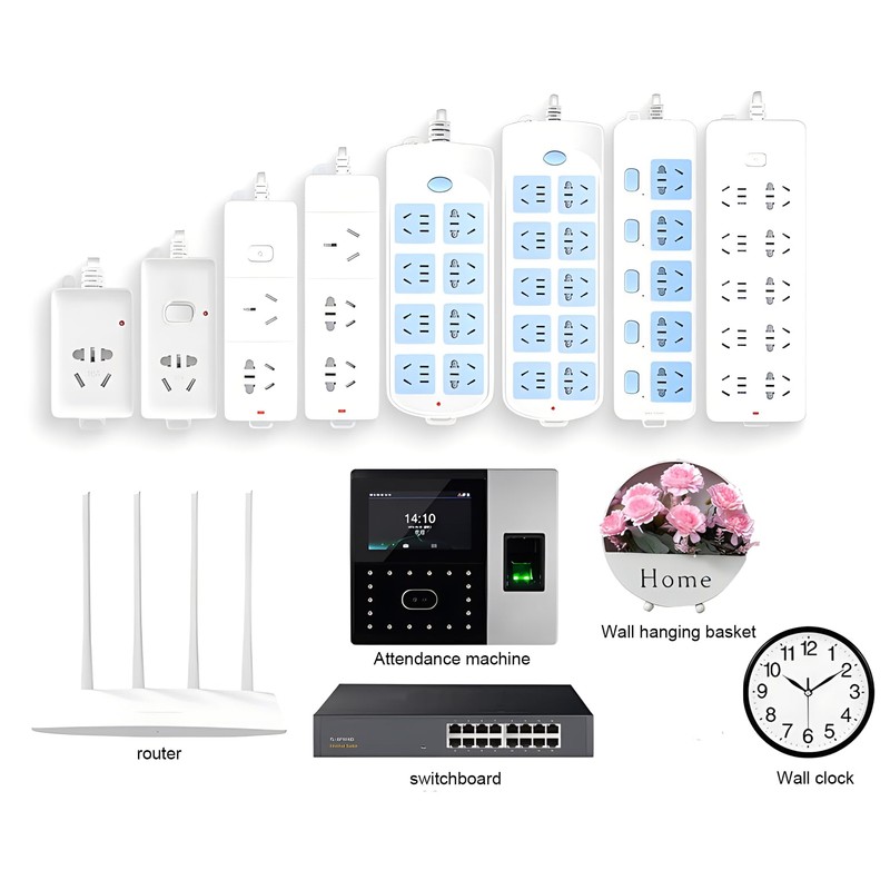 YOFAN 10 Pairs Clear Double-Sided Adhesive Wall Hooks - Mounted