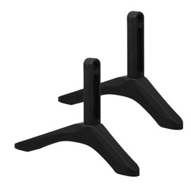 Ciieeo 1 Set Tv Stand Base Sturdy Plastic Mount for LCD Screens Easy Assembly for Home Office Use Compatible with Multiple Brands Models Reliable Desktop Tv Holder