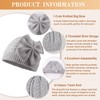 XIAOHAWANG Baby Hat Girls Knitted Hat Children's Winter Hat Warm