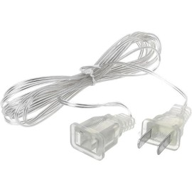Extension Lights, Transparent Cable Extension Cord, Plug Lamp Extension Cord, Invisible Extension Plug Light Accessory Extender Wire
