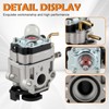 Topkidame 308054121 Carburetor Fits for Ryobi RY25AXB 25cc Gas Jet