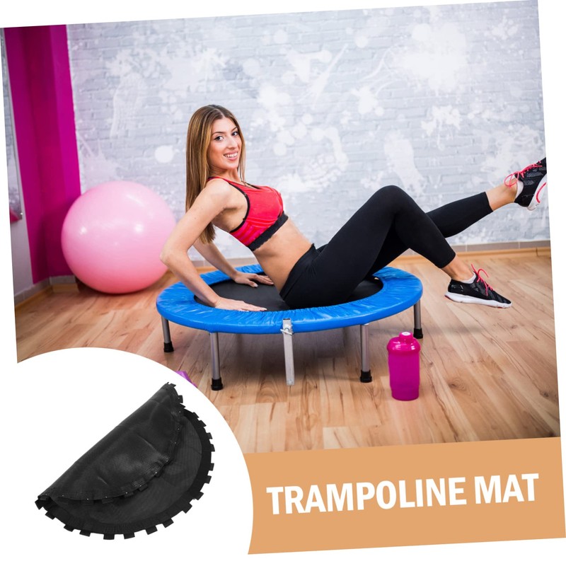 SUPVOX Trampoline Accessory Trampoline Pad for Replacement Mat Black Round