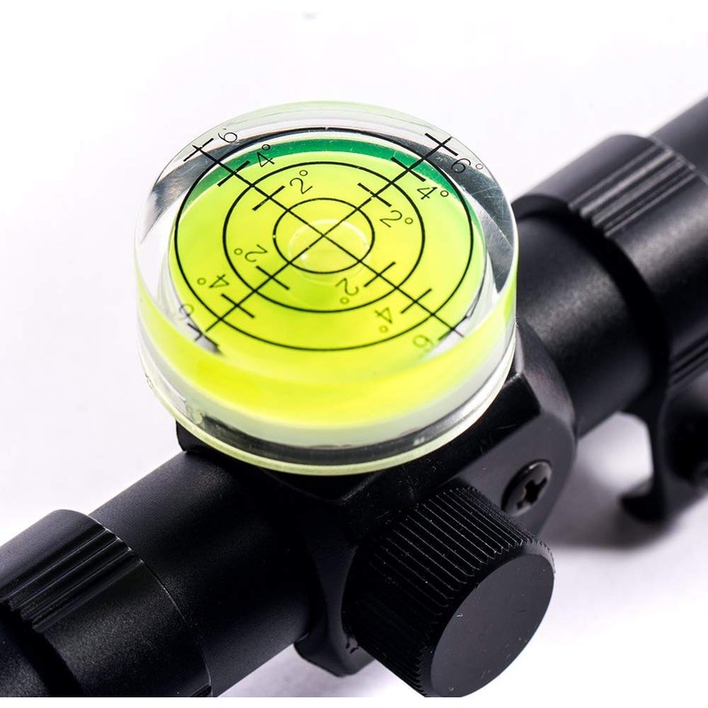 Aoderda 2 Pcs Magnetic Magnet Bubble Level Circular Precision Spirit