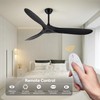 LOFIKEDI 60 Inch Ceiling Fan with Remote Control, Reversible DC