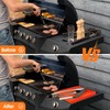 Upgraded Griddle Cleaning Kit for Blackstone 18 Pieces Flat Top