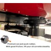 Motcoda 4pcs Rubber Jack Pads Compatible Corvette Lift Puck c5