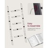 VASAGLE Blanket Ladder Decorative Farmhouse for The Living Room, 5-Tier