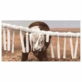 Private Cattle Back Rubber Face Flaps Fly Control Livestock Feedlot Supplies 22 Count
