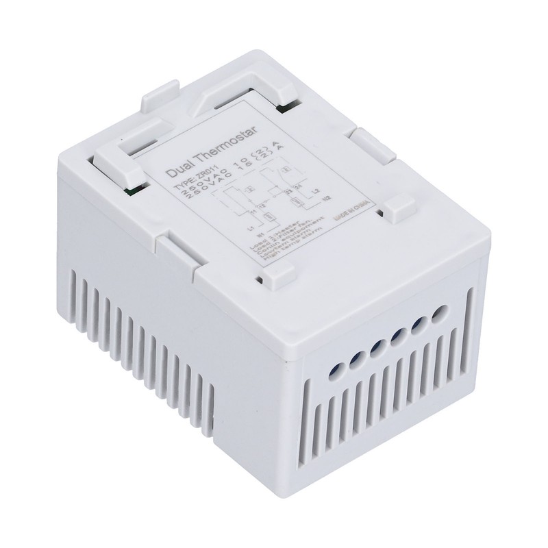 Mechanical Thermostat Adjustable Compact Heating Cooling Temperature Controller Switch for