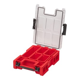 QBRICK SYSTEM Tool Box Empty Tool Box One Organiser M Plus 2.0 Red Ultra HD 275 x 375 x 130 mm