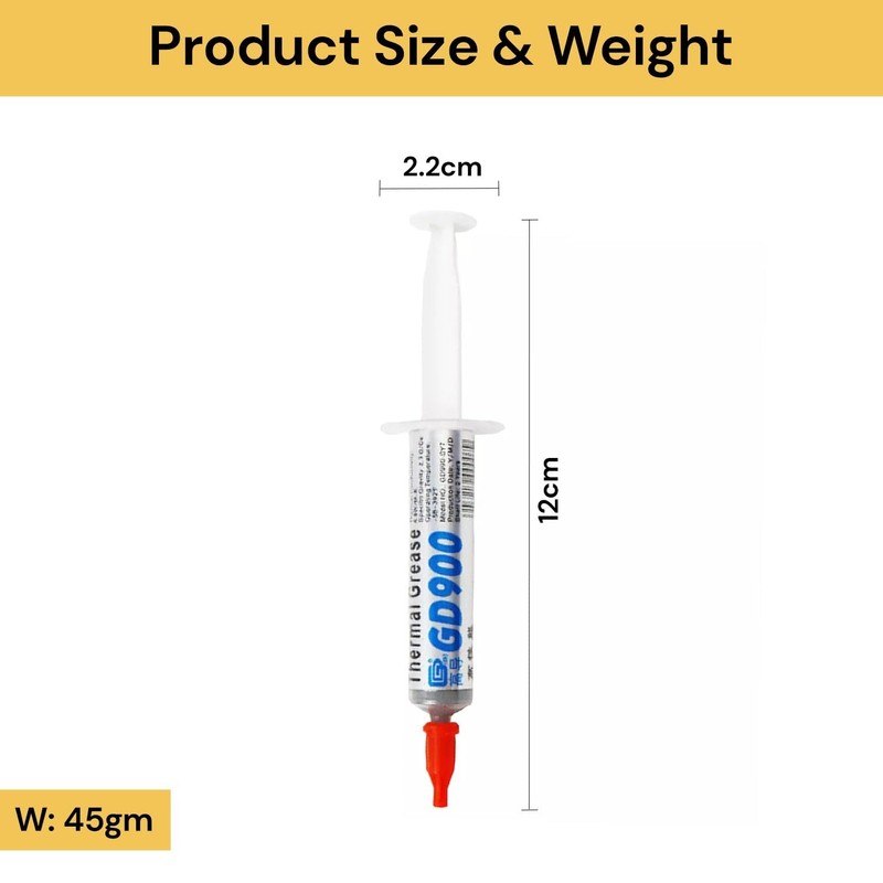 Spendeal GD900 Extreme Performance Thermal Paste, Carbon Based High Performance,