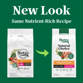 Nutro Core Dry Dog Nutro Natural Choice Adult Small Breed Dry Dog Food, Chicken and Brown Rice, 5 lbs.