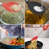 Silicone Spatula and Cooking Spoon,5 Pack Non-Stick Cooking Utensils for
