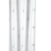 Croydex Stellar Water-Resistant Textile Shower Curtain, 1800 x 1800mm