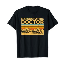 Vintage Naturopathic Doctor Naturopathy T-Shirt