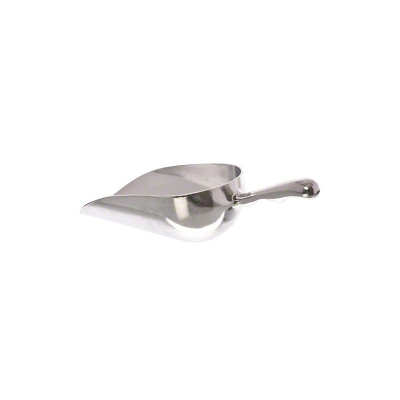 Update International (AS-12) 12 oz Aluminum Scoop