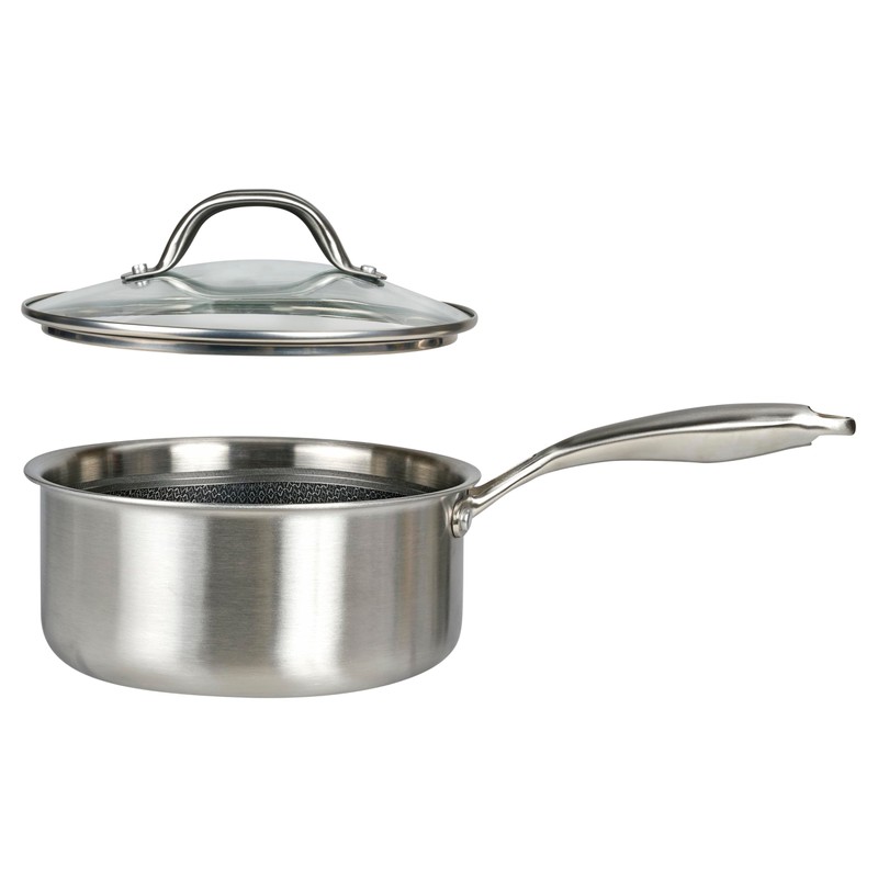 Servappetit 3qt Sauce w/Lid Hex Lining