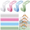 Clothes Hangers Space Saving Clothes Hangers Connecting Hooks 80 Pieces