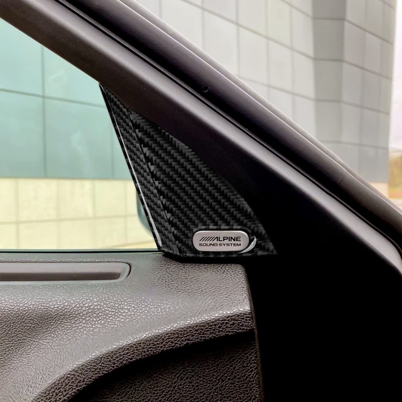 BRMYL Car Door Triangle Window A Pillar Decals for 2011-2023