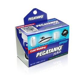 PEGATANKE - White 2 Part Epoxy Resin | Professional Cold Weld Adhesive | High Strength Liquid Metal Glue | General Repair & Plastic | High Temperature Epoxy for Cold Welding Waterproof Bonds (1.48 oz)