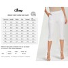 Ginasy Capri Pants for Women Casual Summer Dressy Capris for