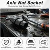 EKUWU Motorcycle Front Wheel Hex Axle Tool, Spindle Socket Adapter