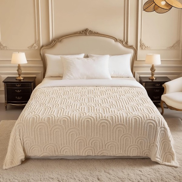 Zyimsva Cuddly Blanket, Flannel Blanket, Cuddly Blanket, Fluffy Microfibre Blanket