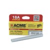 Acme Staple 18A Galvanized Steel Staples, 3/8" Leg Length, 3/16″