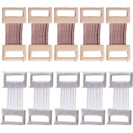 Bandage, 10Pcs Elastic Bandage Clips Bandage Wrap Clips Stretch Metal Clasps Replaceable Wrap Fastener Clips for Various Bandage Bandage Wrap Clips Supplies