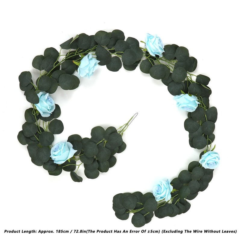 Fake Garland Artificial Silk Hanging Vivid Multifunctional Flower Vines for