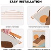 Magnetic Poster Frame Hanger, Natural Teak, Wooden Poster Hanger for
