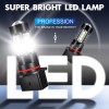 CHUSYYRAY P13W White LED Replace Front Fog Light BULBS For