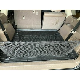 EACCESSORIES EA Rear Trunk Organizer Cargo Net for Lexus GX460 2010-2023 – Floor + Envelope Style Cargo Nets for SUV - Premium Mesh Car Trunk Organizer Vehicle Carrier Storage - Compatible with GX460