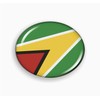 Flag of Guyana | 3D Domed CAR Emblem Badge Sticker