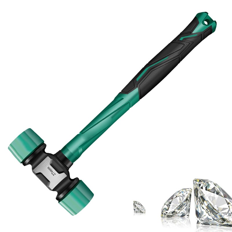 Rubber Hammer Mallet, Non-Slip Rubber Hammer Mallet for Dorm Bed,