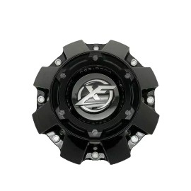 XF OFF-ROAD Gloss Black Tall Center Cap 1444L227H HT005-65