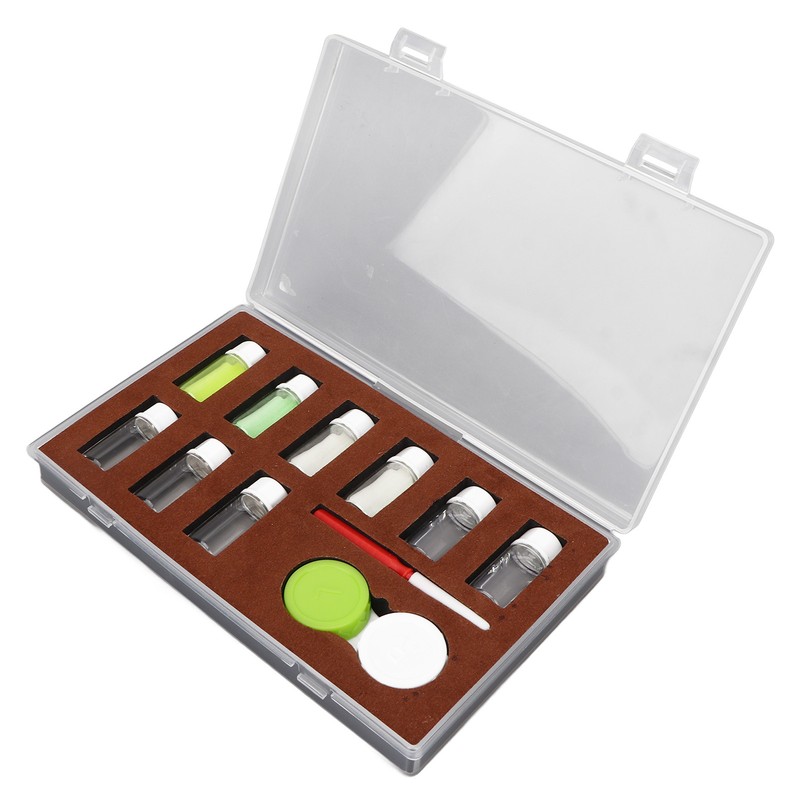4 Colors Watch Fluorescent Powder Set Mixing Liquid Professional Watch