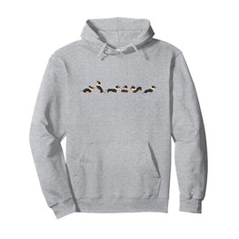 Dachshund Pearl Necklace Minimalist Dog Print Kpop Pullover Hoodie